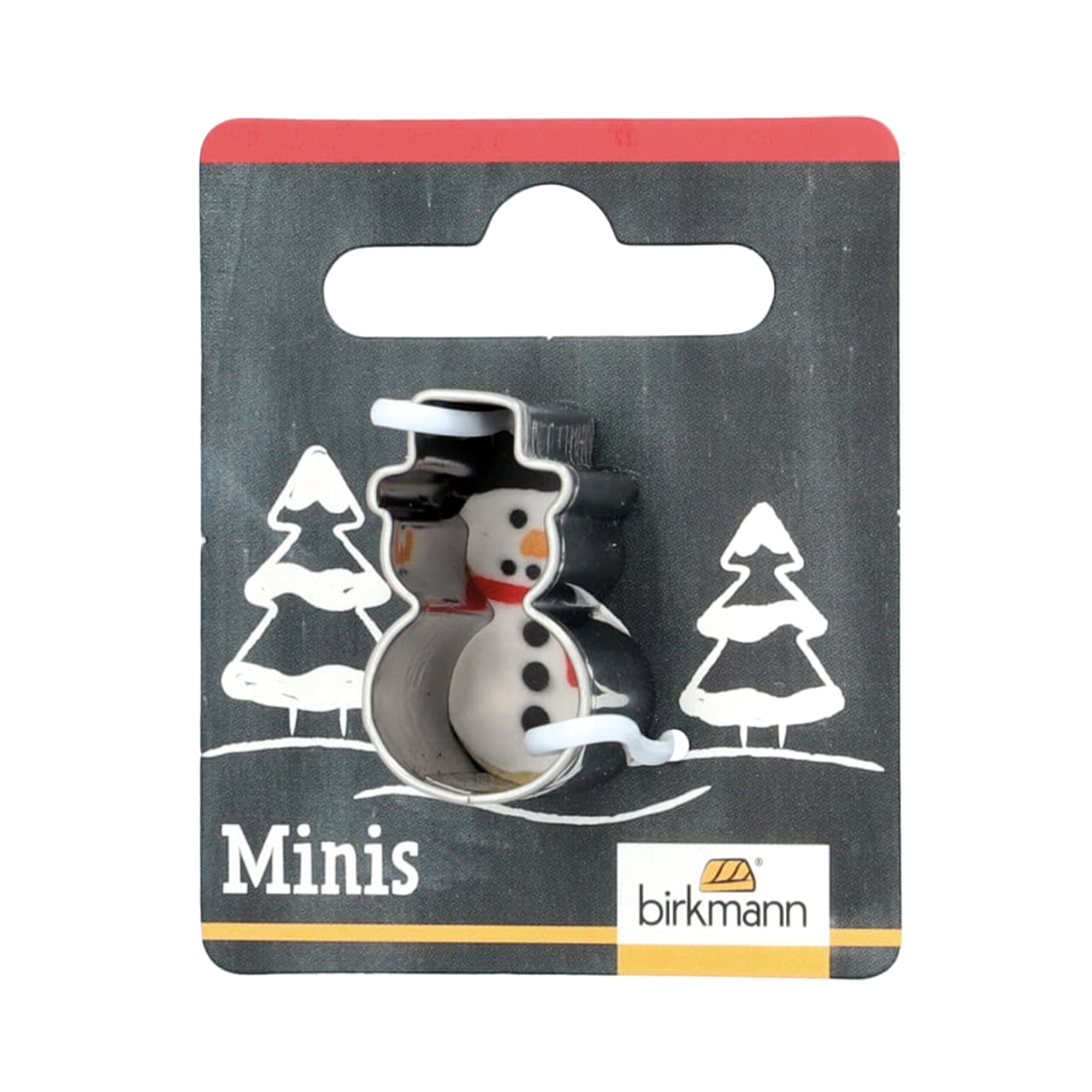 Birkmann - Mini-Ausstechform - Schneemann - 2,7 cm