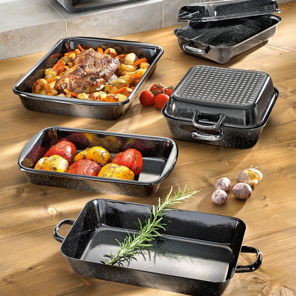 Riess CLASSIC - Baking and frying - Frying pan with lid 32x22
