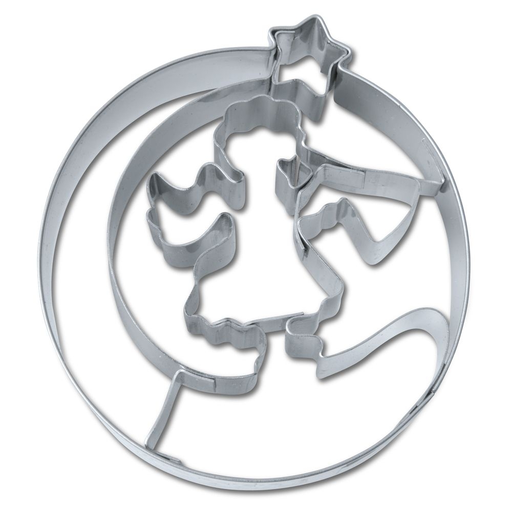 Städter - Prägeausstecher Engel mit Trompete - 6 cm