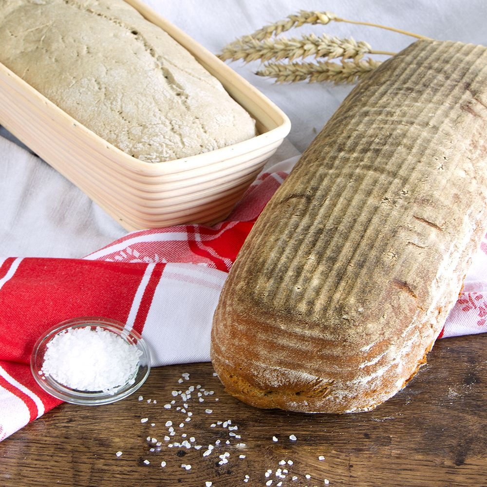 Städter - Gärkorb Rechteck - 38,5 x 13,5 cm - 1.750 g