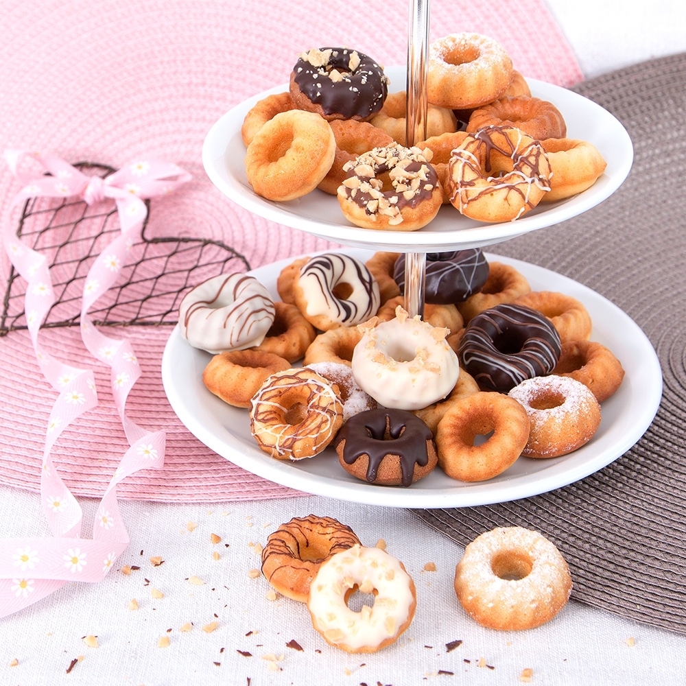 Städter - We-Love-Baking Gugelhupf ca. 38 x 26 cm Silber Konfekt