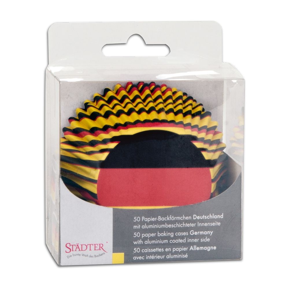 Städter - Paper baking pan  - ø 50 x 35 mm - 50 pieces - different designs