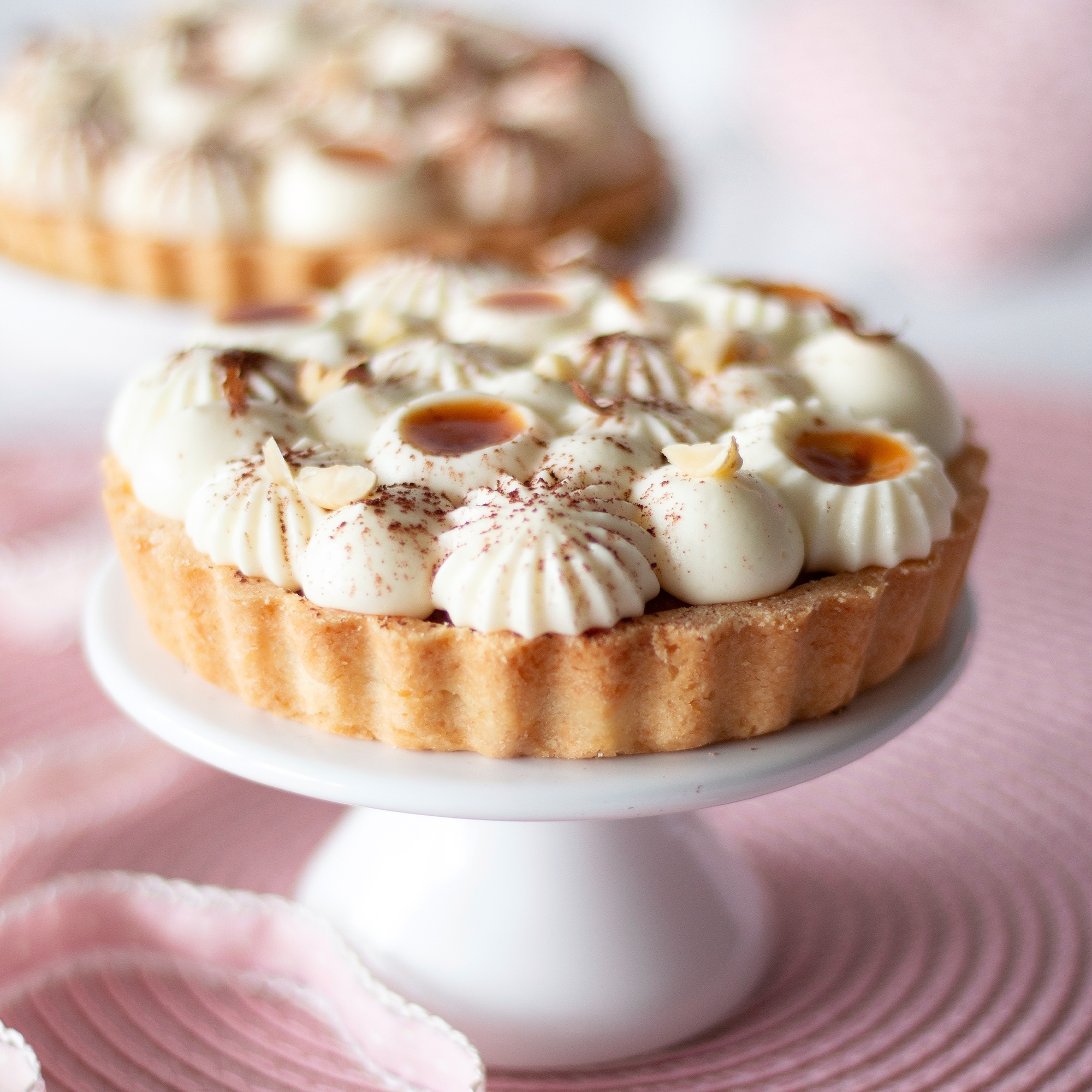 Städter - We-Love-Baking - Tarteform mit Hebeboden - 2 Stück - ø 10,0 cm / H 1,8 cm / 115 ml