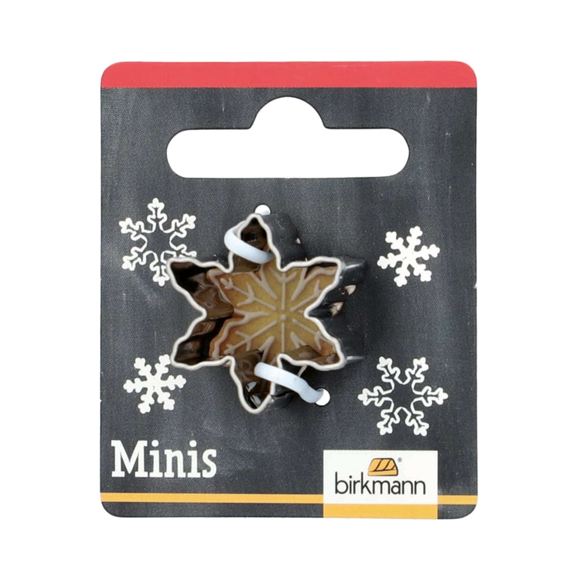 Birkmann - Mini-Ausstechform - Schneeflocke - 2,2 cm