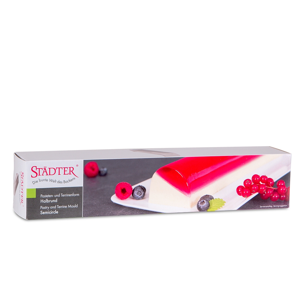 Städter - Terrinenform Halbrund - 30 x 6 x 6 cm - 700 ml