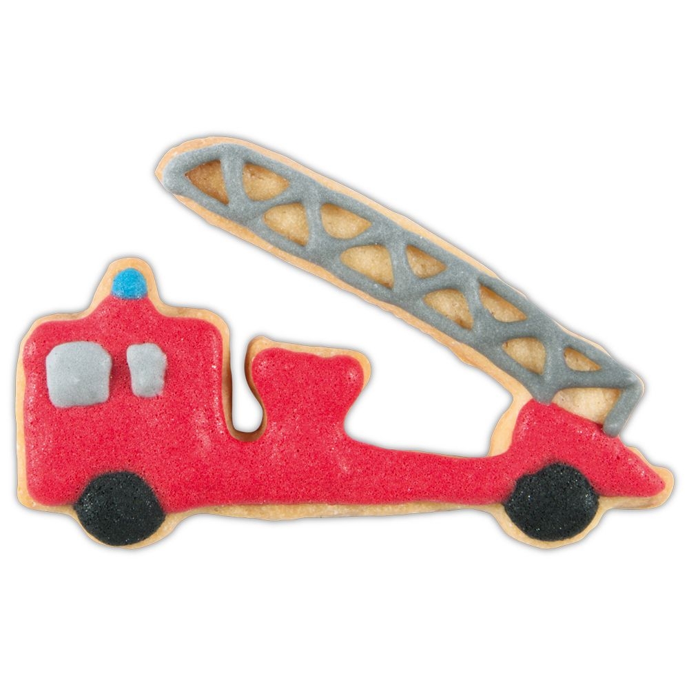Städter - Ausstecher Feuerwehrauto - 7 cm Städter - Ausstecher Feuerwehrauto - 7 cm