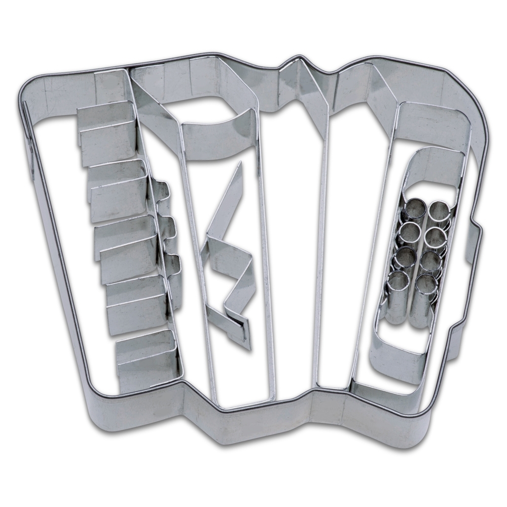 Städter - Cookie cutter Accordion - 9 cm Städter - Cookie cutter Accordion - 9 cm