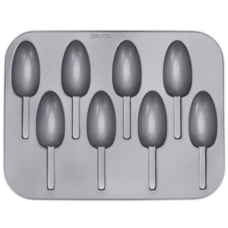 Städter We Love Baking cake lollies mould for 8 pops
