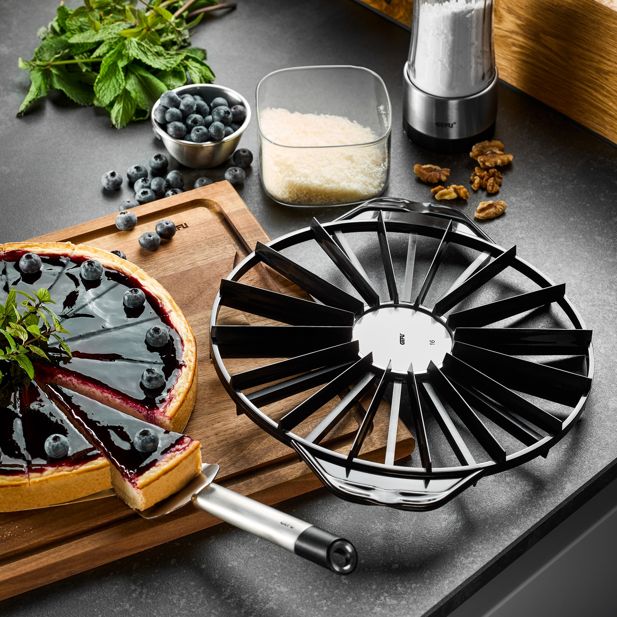 Gefu - Tortenteiler DIVIDO, 14/16 Stück