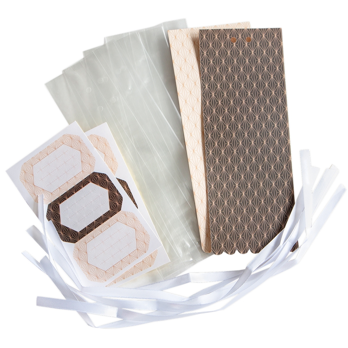 Städter - gift bag - 9 x 25 cm - set of 24 pieces - different patterns