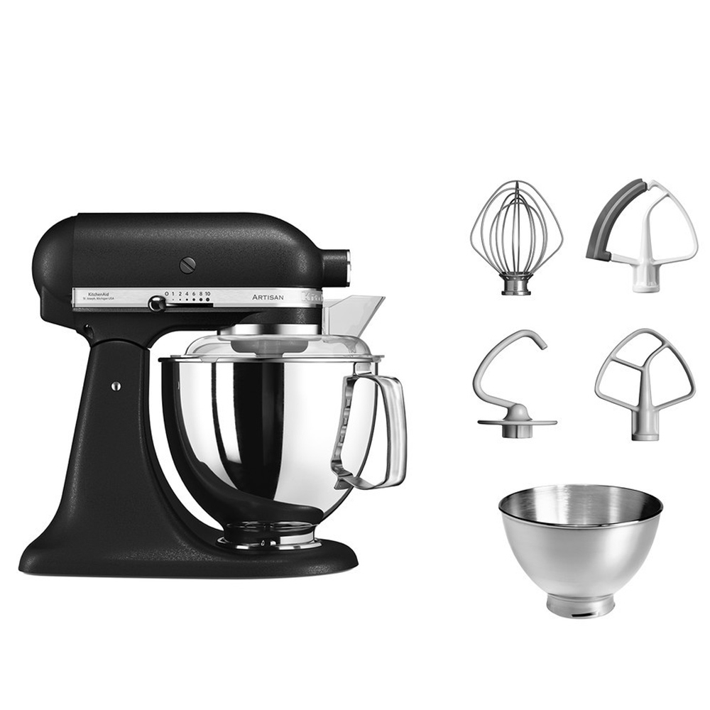 KitchenAid - Artisan Stand Mixer 5KSM175PS - Cast Iron Black KitchenAid - Artisan Stand Mixer 5KSM175PS - Cast Iron Black