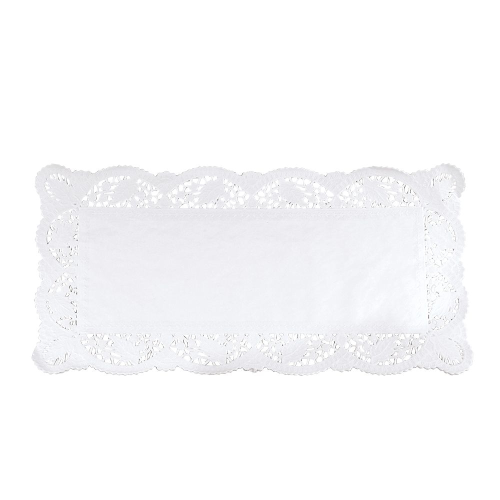 Städter - Cake doily - 40 x 20 cm - white - Rectangle - Set of 6 Städter - Cake doily - 40 x 20 cm - white - Rectangle - Set of 6