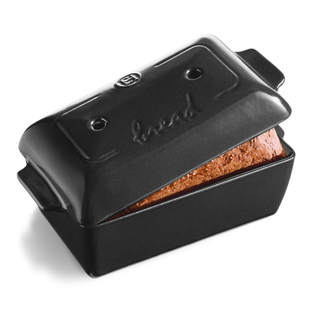 Emile Henry - Bread Loaf Baker - Charcoal Emile Henry - Bread Loaf Baker - Charcoal