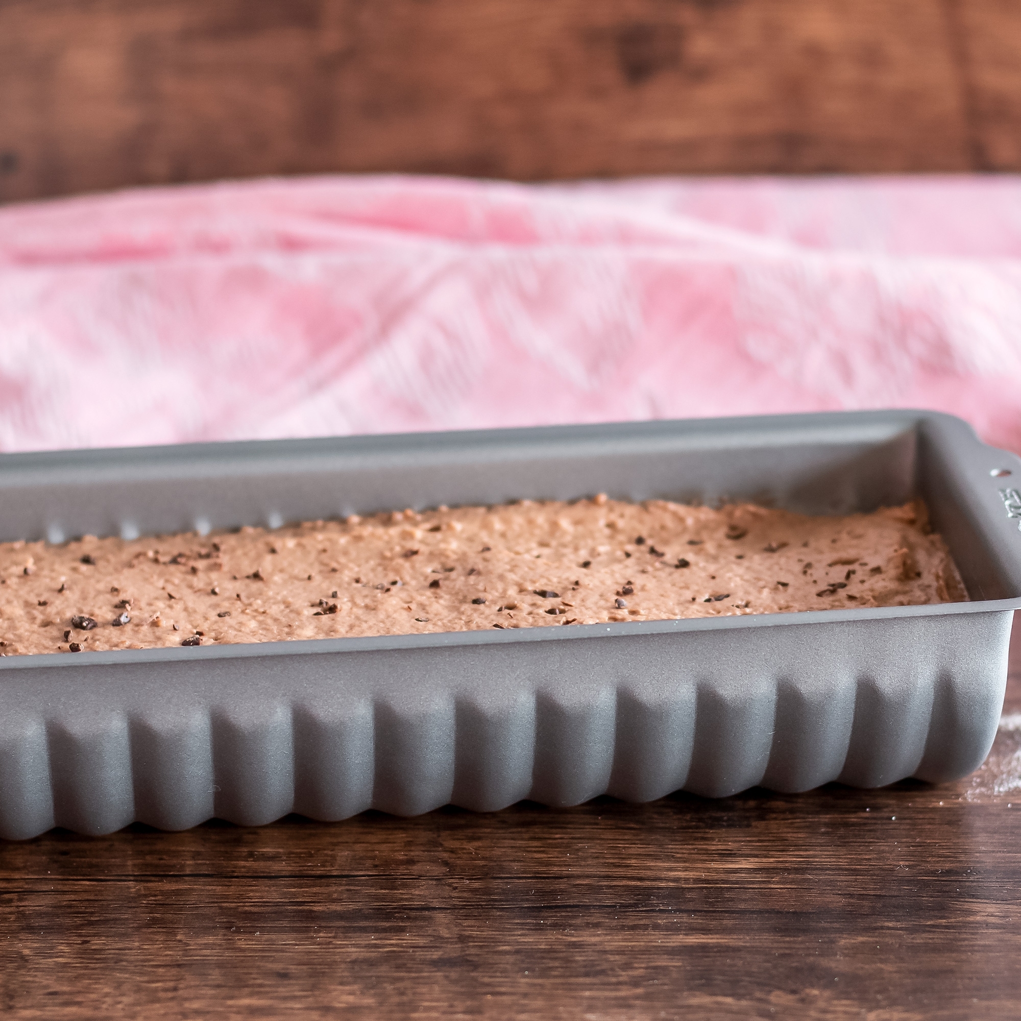 Städter - We love Baking Rehrückenform 30 x 11 cm / H 6 cm Silber