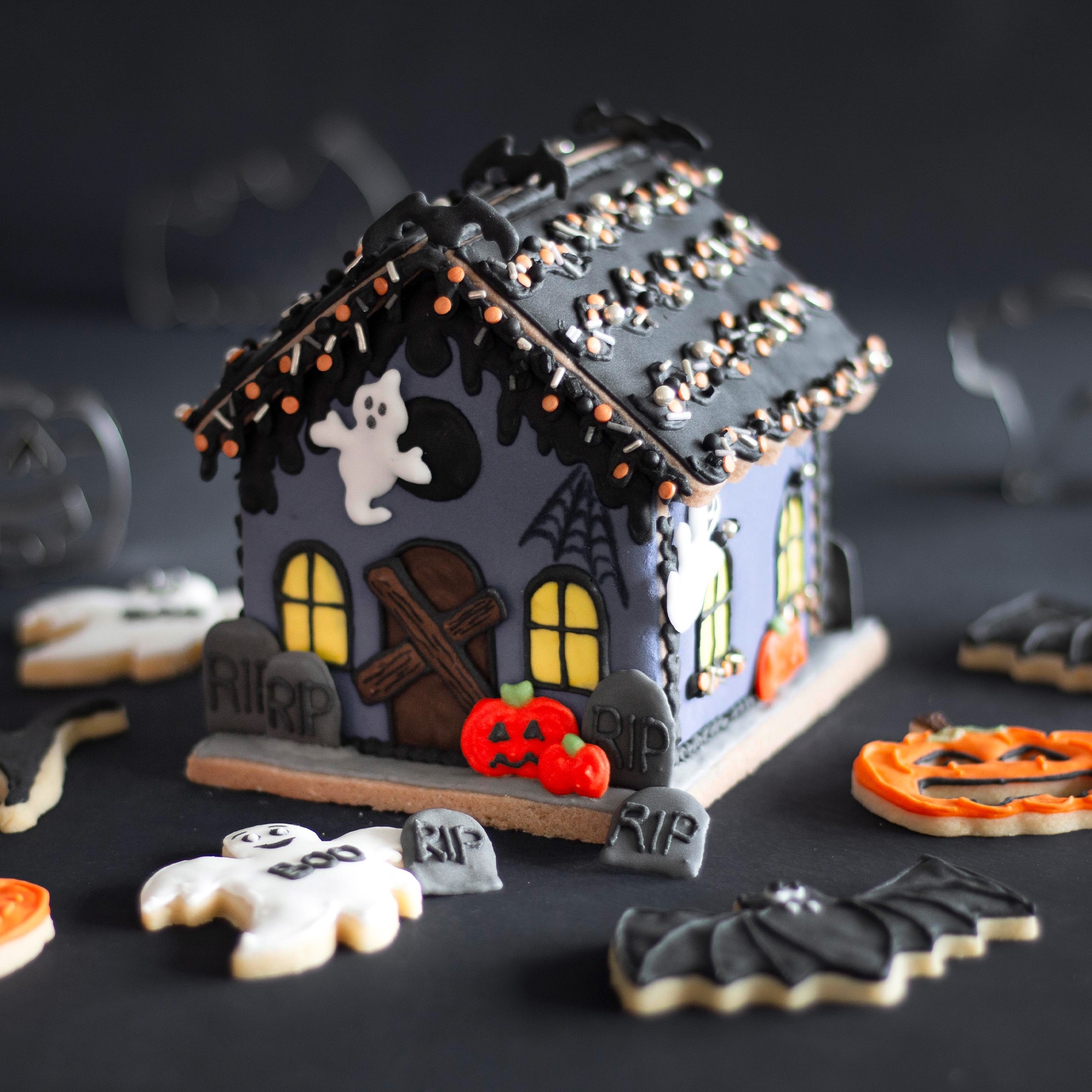 Städter - Embossing cookie cutter biscuit house - 3 pcs.