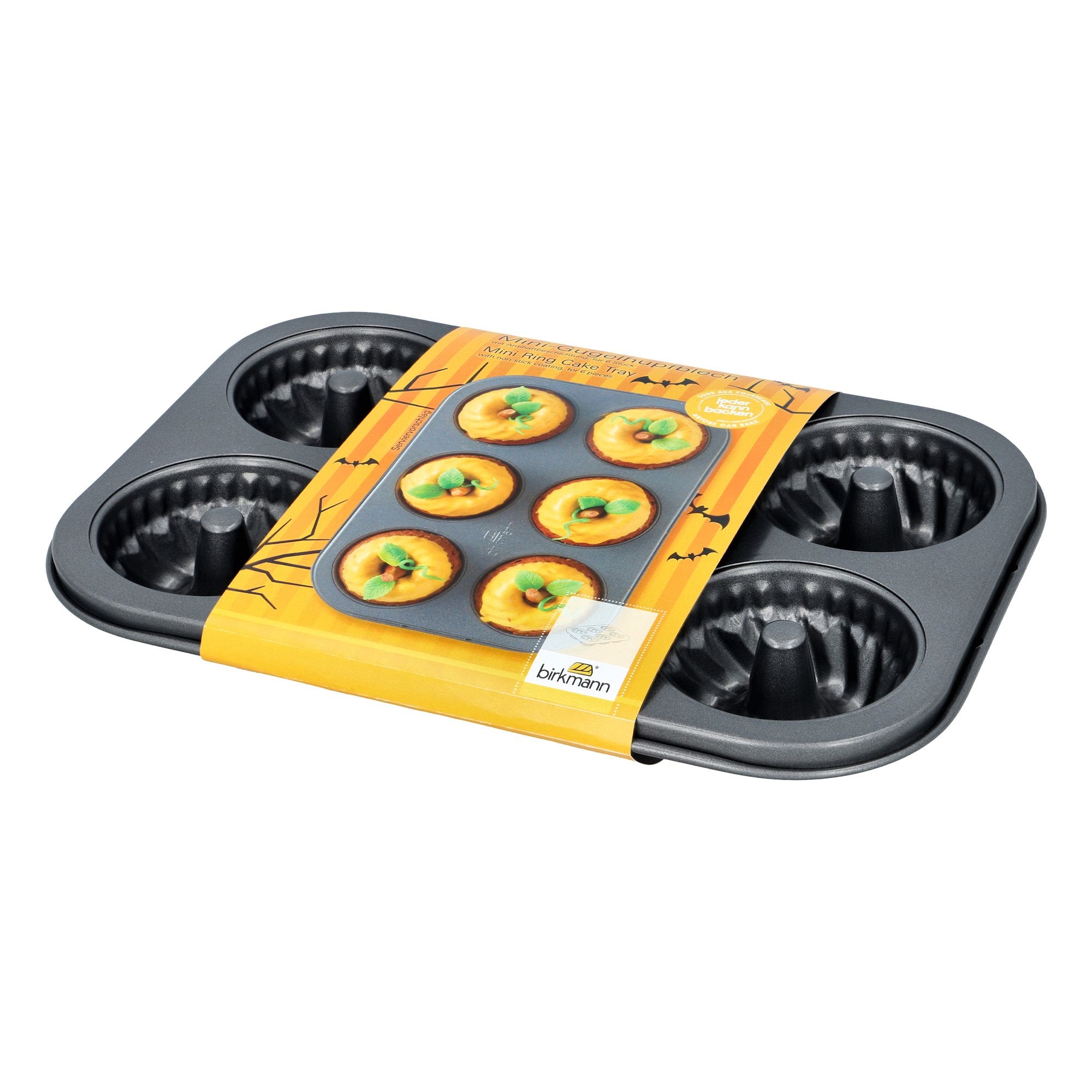 Birkmann - Mini bundt cake - Halloween - tin of 6 Birkmann - Mini bundt cake - Halloween - tin of 6