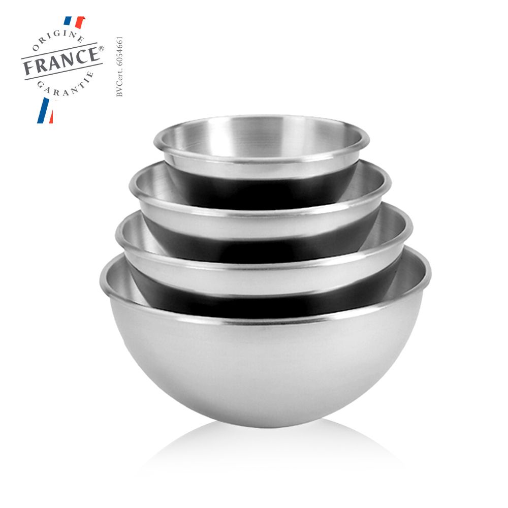 de Buyer - de Buyer - Stainless steel hemispherical bowl de Buyer - de Buyer - Stainless steel hemispherical bowl
