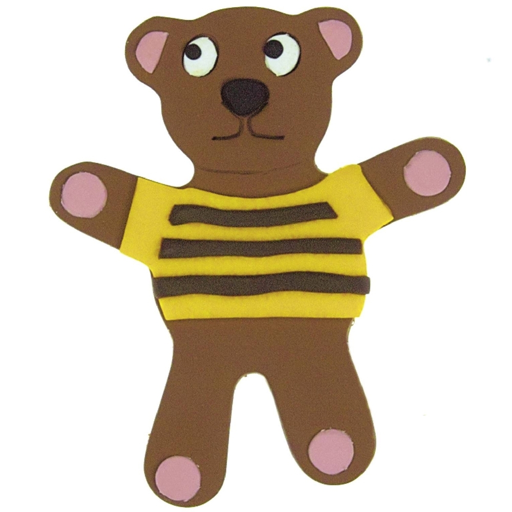 Städter - Prägeausstecher Teddybär mit Gesicht 8 cm