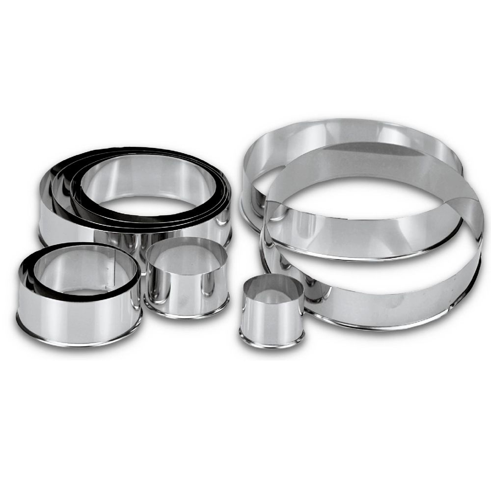 Städter - Ausstecherset Ringe / Kreise - 3–12 cm - Set 10-teilig