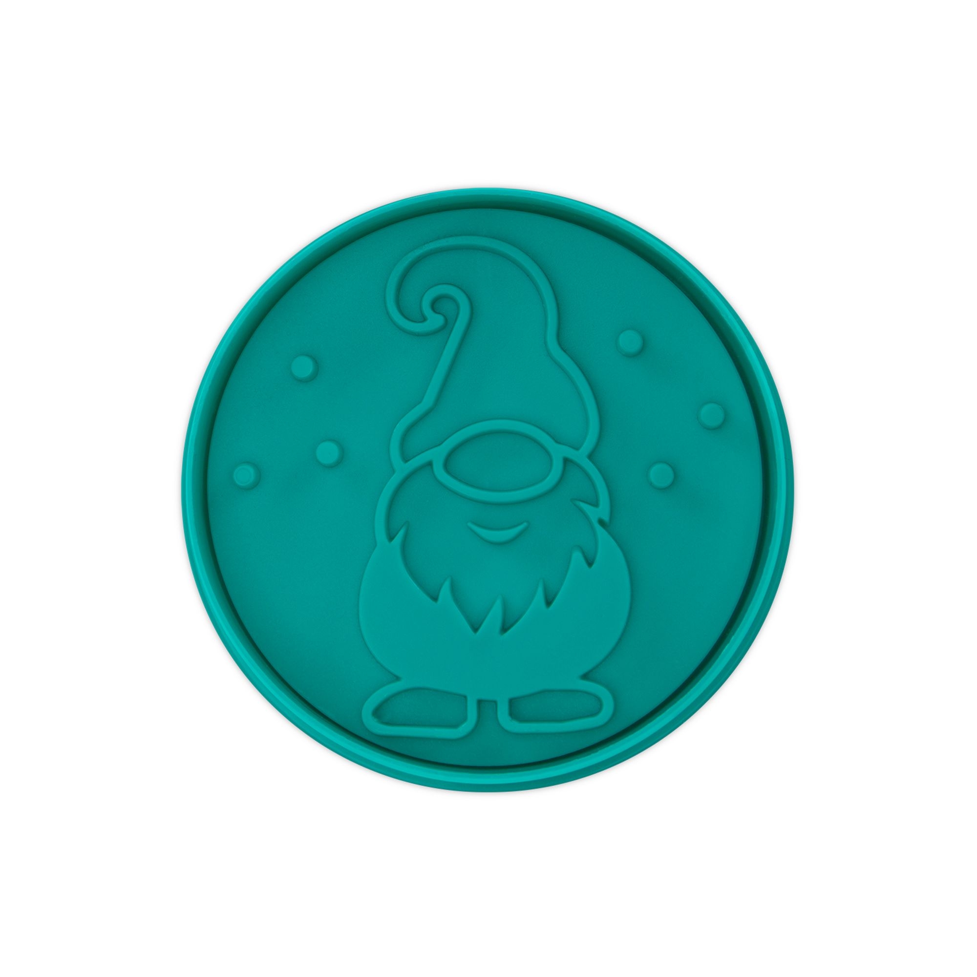 Städter - Prägeausstecher Wichtel - 7 cm - Türkis