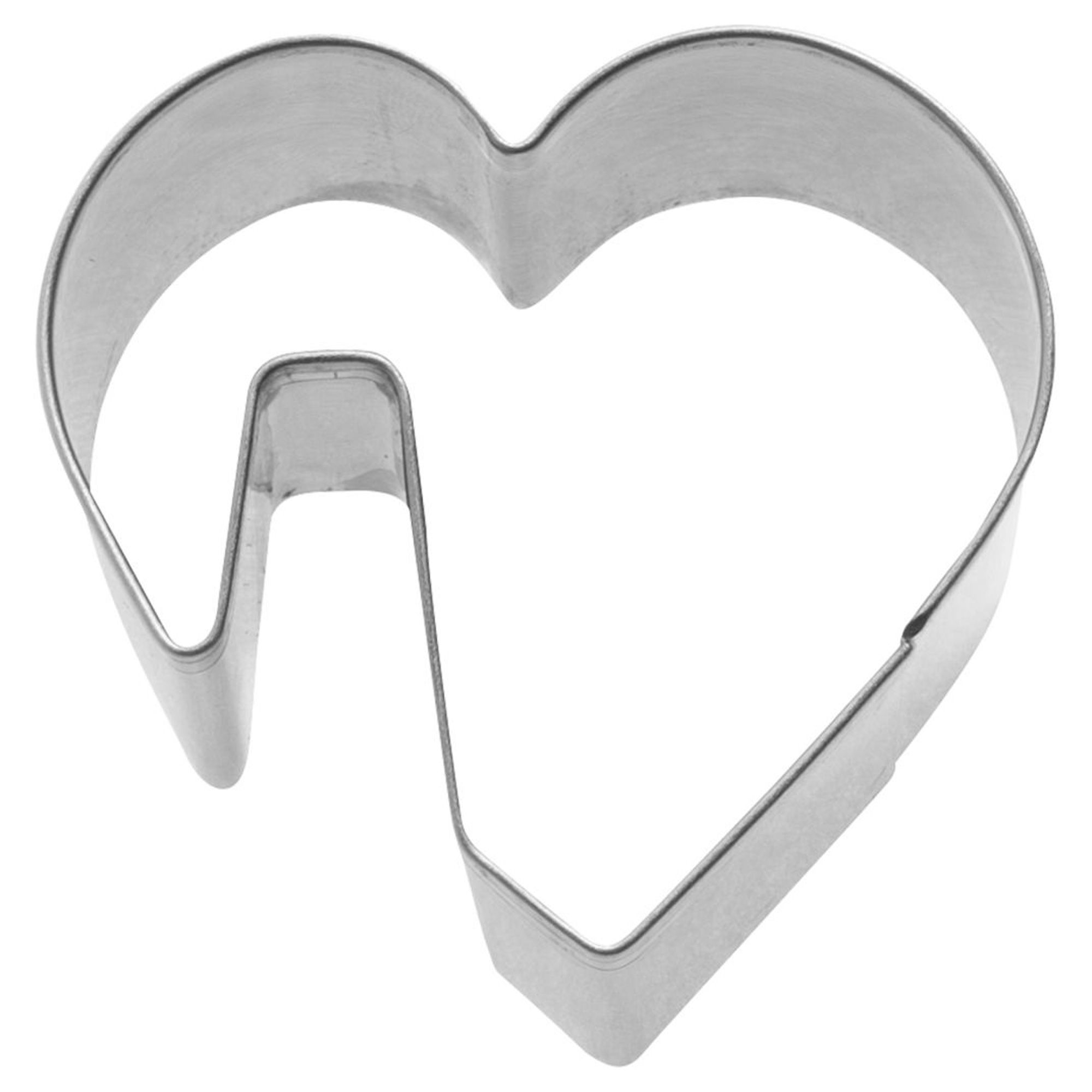 Westmark - Cup biscuit cutter "Heart", 5 cm, loose with EAN