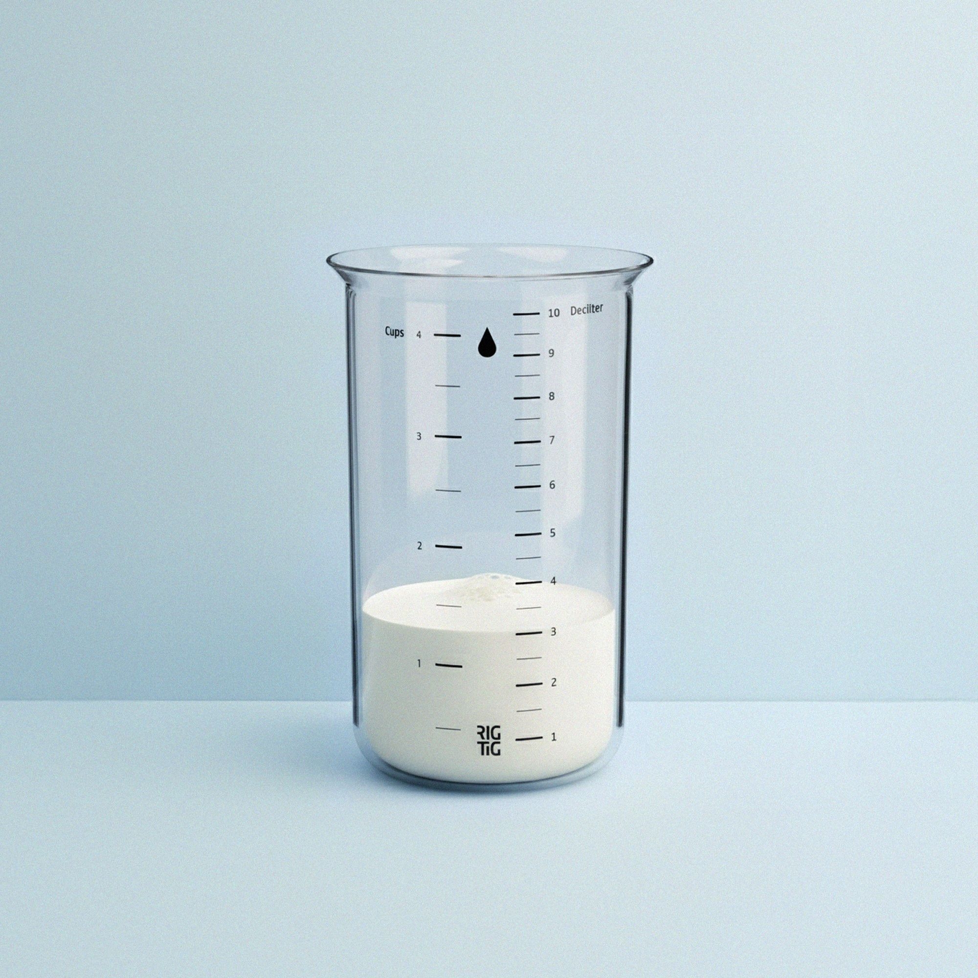 RIG-TIG - Messbecher - MIX-IT - 1 Liter - Borosilikat