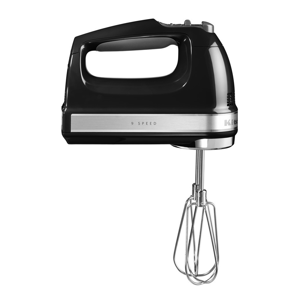 KitchenAid -  9-Speed Hand Mixer - Onyx Black
