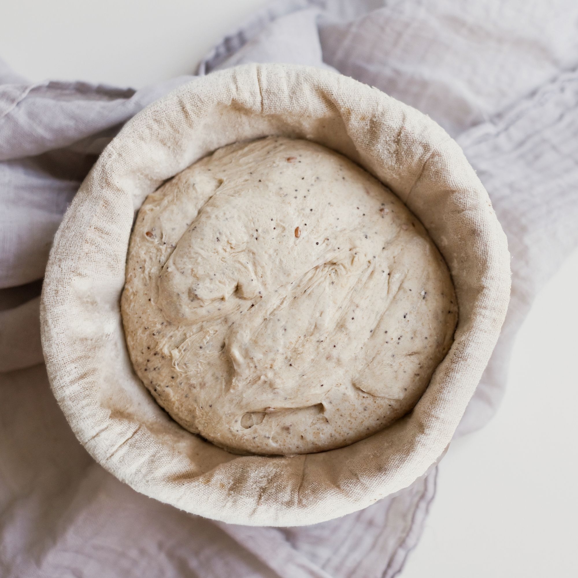 Gärkörbchen rund mit Bezug - PADEIRO - 20 cm | Culinaris