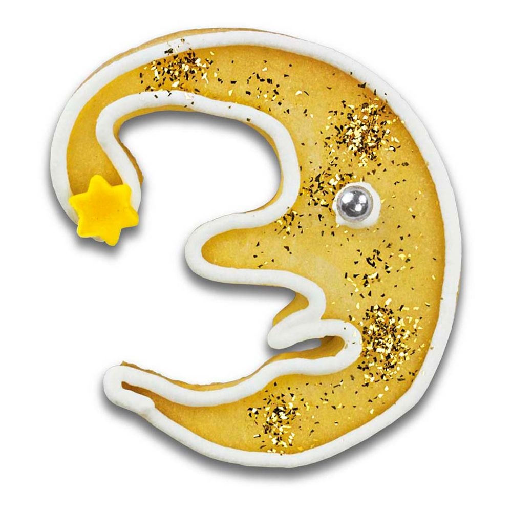 Städter - Cookie Cutter Moon with face - 5 cm Städter - Cookie Cutter Moon with face - 5 cm