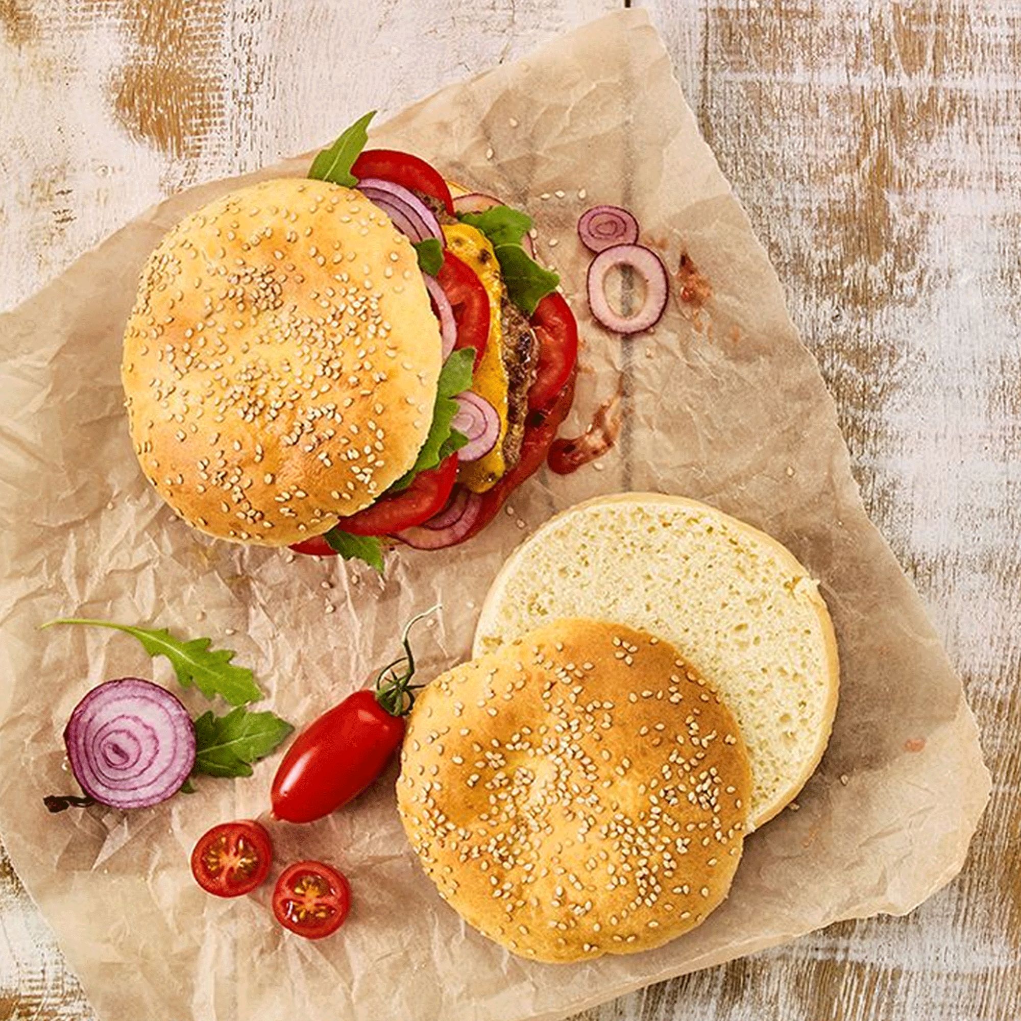 RBV Birkmann - Burger buns sheet RBV Birkmann - Burger buns sheet