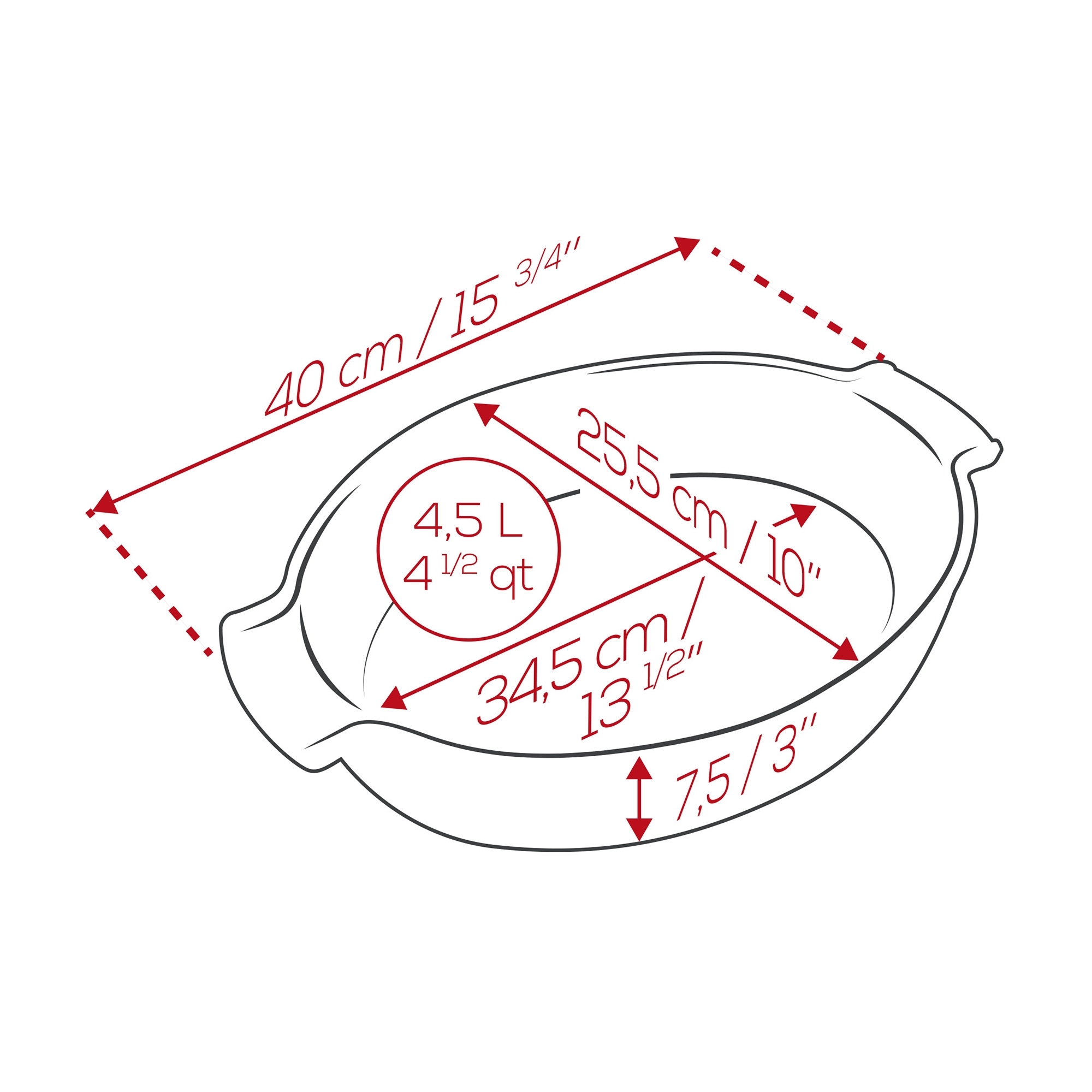 Peugeot Appolia  - Oval Dish