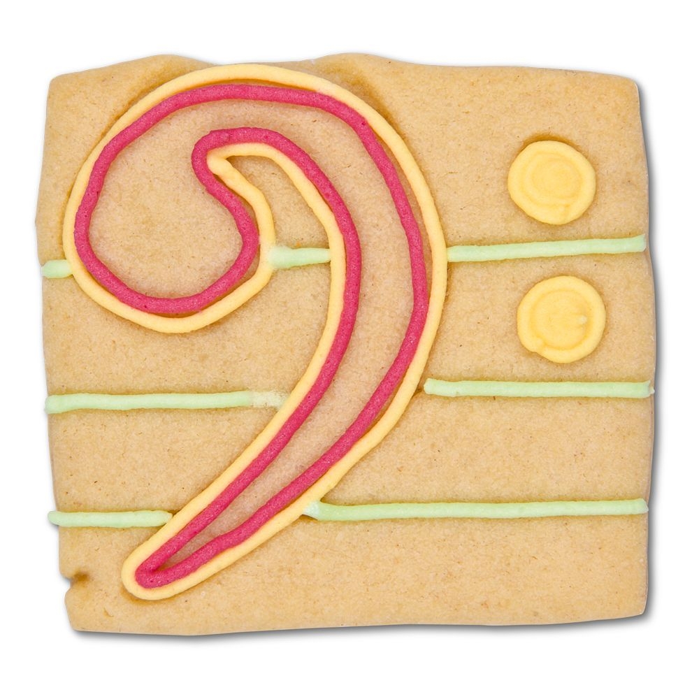 Städter - Cookie cutter Bass key - 9 cm Städter - Cookie cutter Bass key - 9 cm