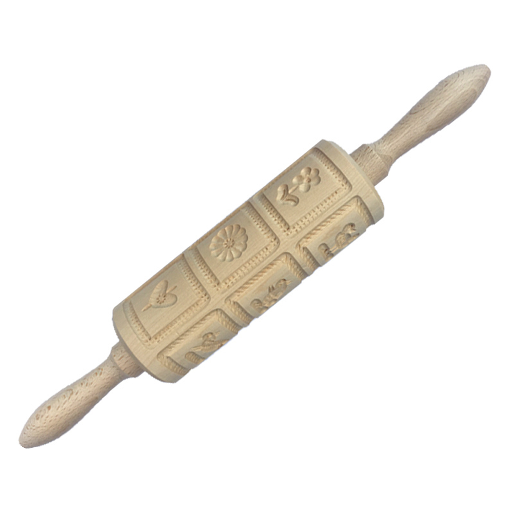 Birkmann -  Anise Rolling Pin / 12 framed motifs Birkmann -  Anise Rolling Pin / 12 framed motifs