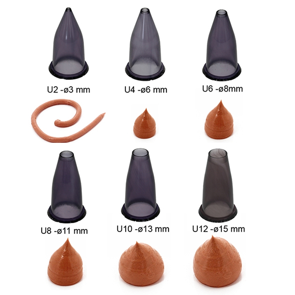 de Buyer - Satz von 6 Garniertüllen Set UNI de Buyer - Satz von 6 Garniertüllen Set UNI