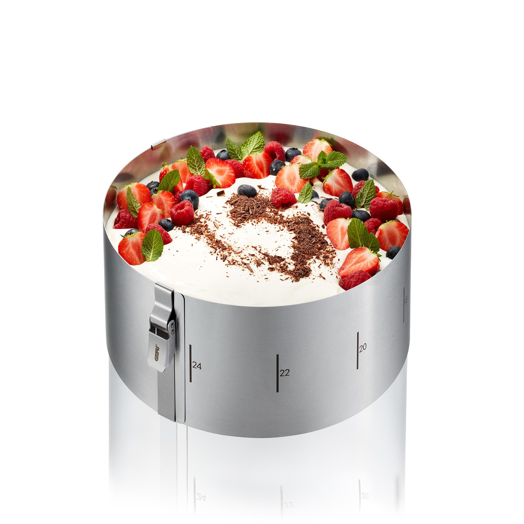 Gefu cake ring - TONDO CLIP, H 15 cm