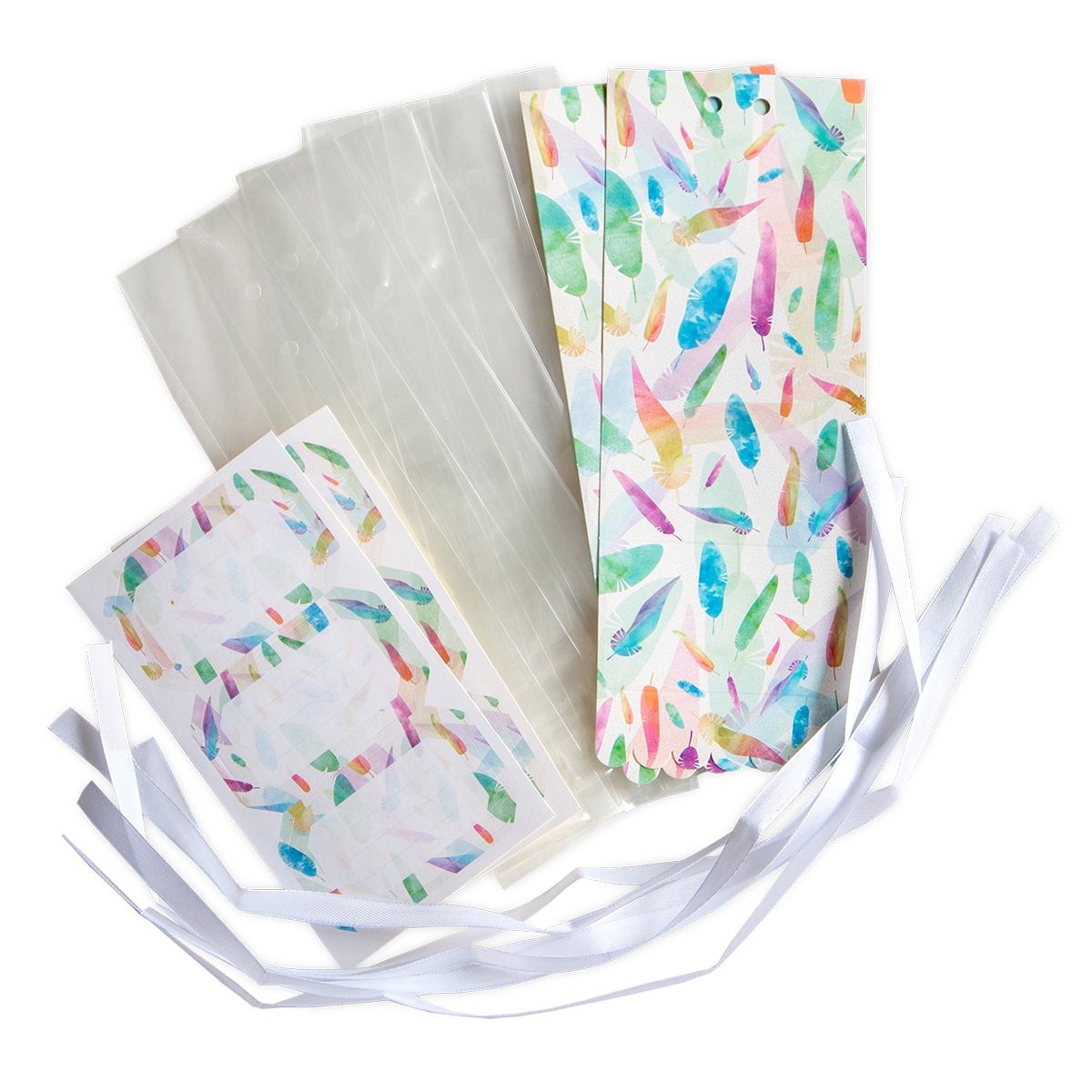 Städter - Geschenktüte  - 9 x 25 cm - Set 24-teilig - verschiedene Muster