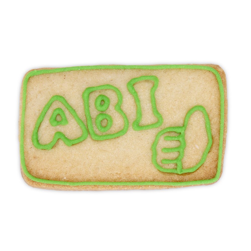 Städter - Cookie cutter ABI - 7 cm Städter - Cookie cutter ABI - 7 cm