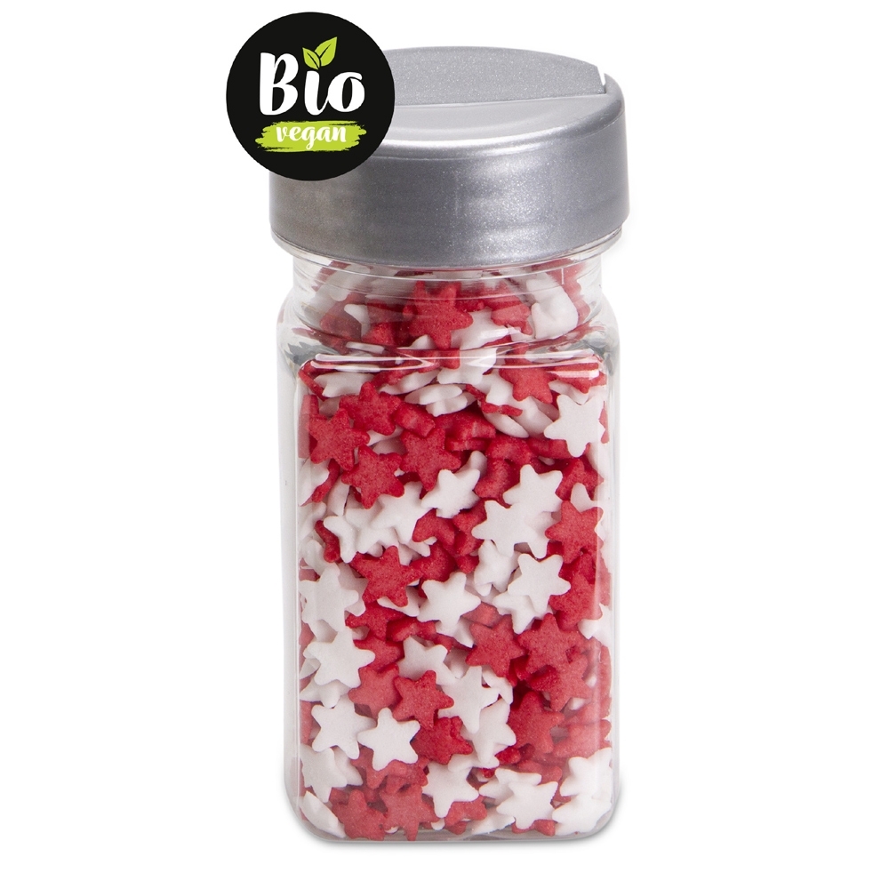 Städter -Bio Sterne Weiß/Rot - 45g