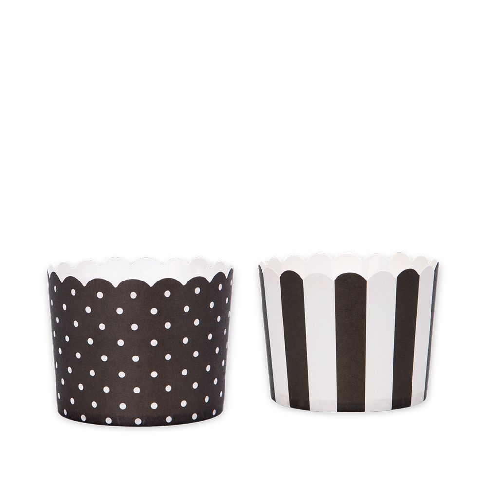 Städter - Cupcake Backform - ø 50 x 47 mm - Mini - Bunt - 12 Stück