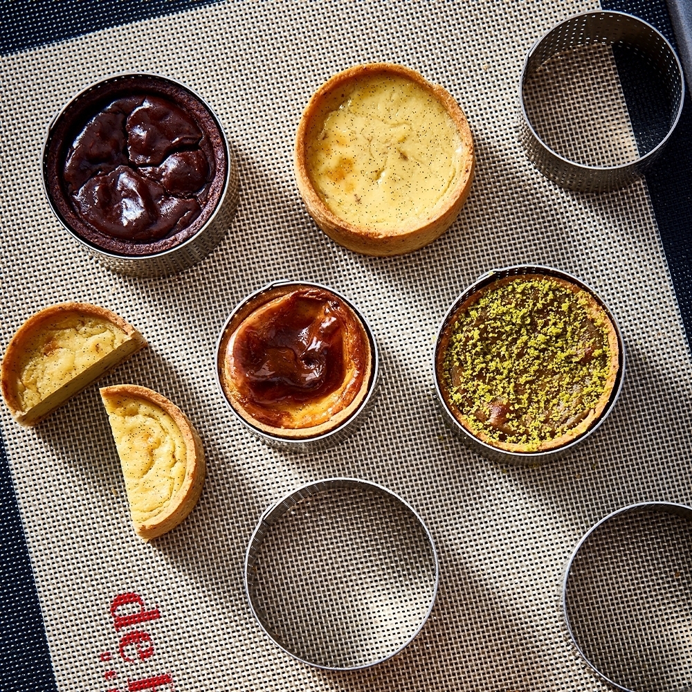 de Buyer - Tortenring - Höhe 4,5 cm - Edelstahl