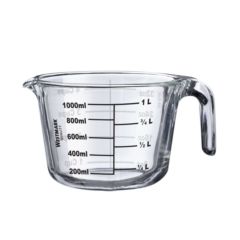 Westmark -  Messkanne, Borosilikatglas, 1 l Westmark -  Messkanne, Borosilikatglas, 1 l