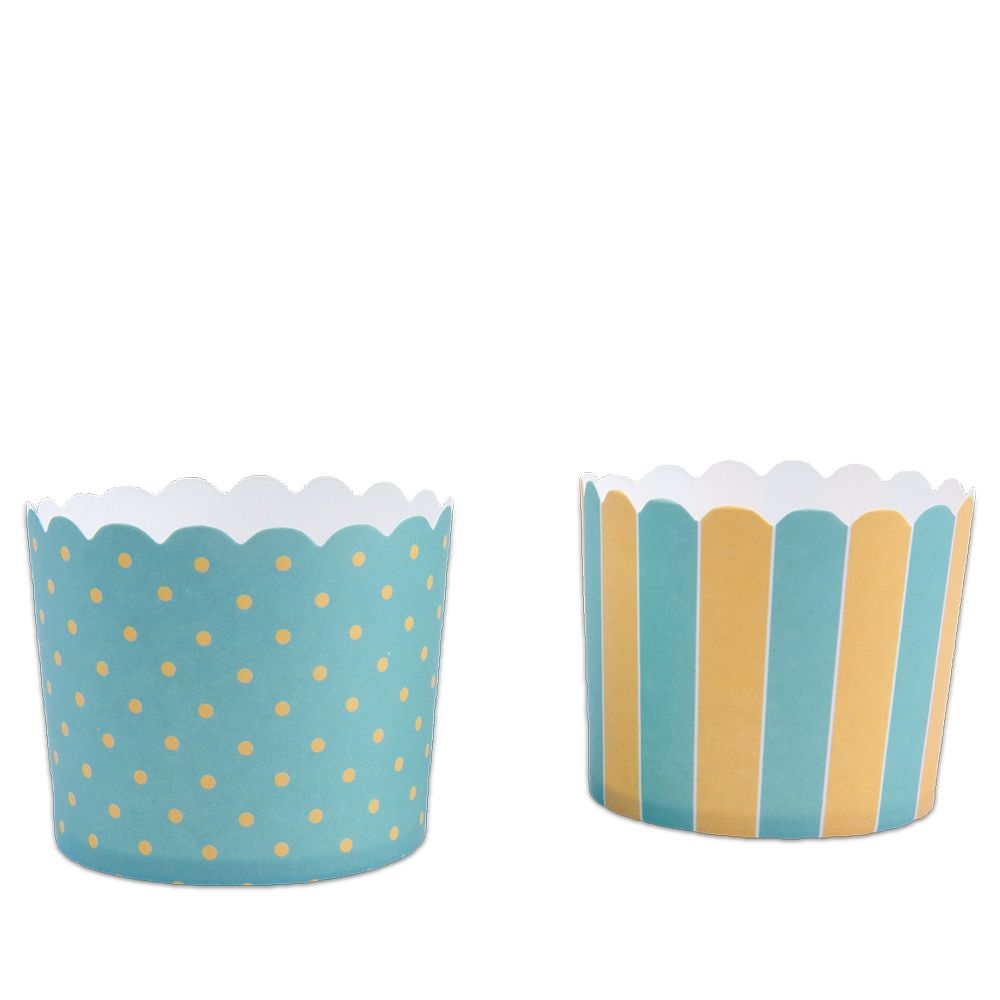 Städter - cupcake baking pan - 12 pieces - different patterns