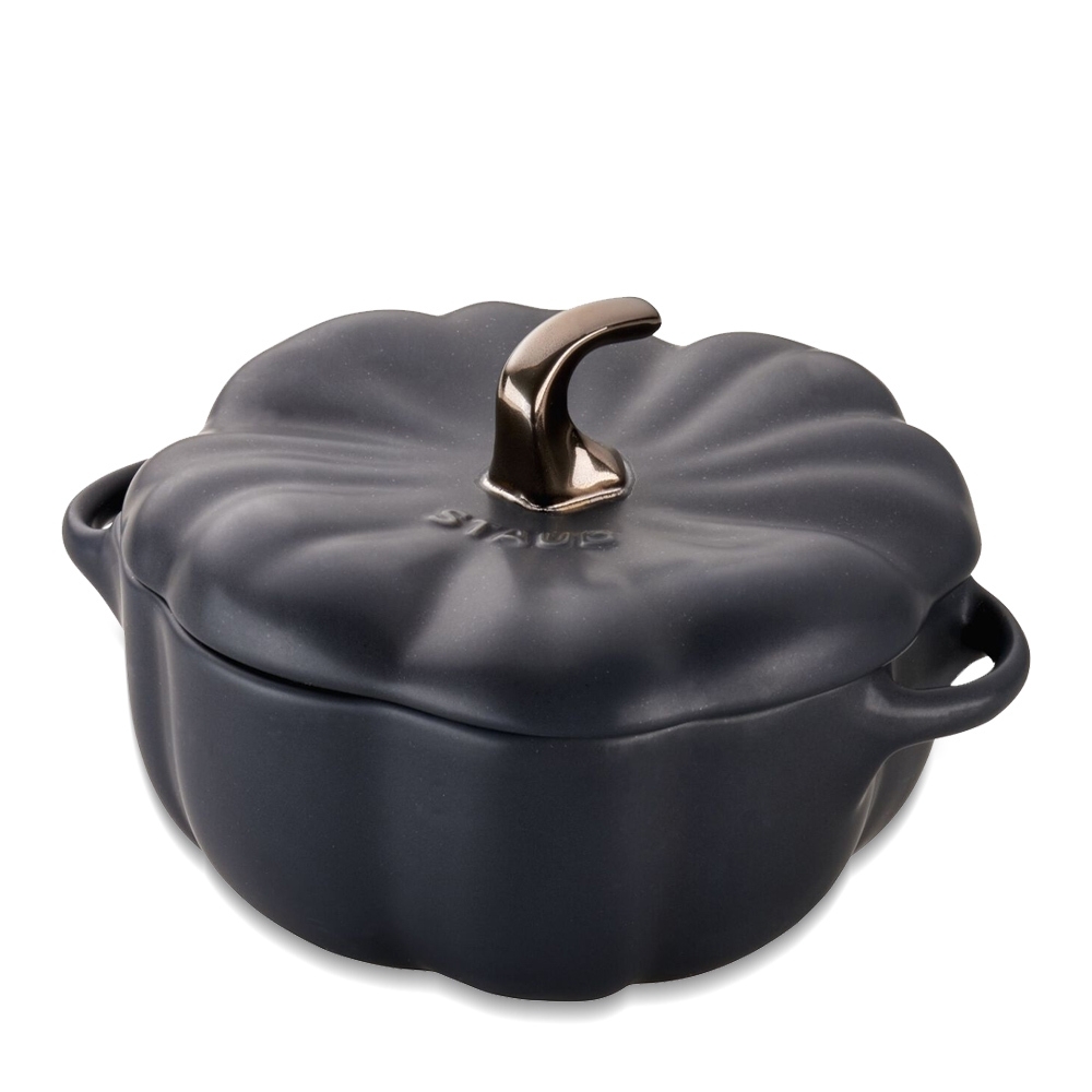 STAUB - Ceramique Cocotte | Kürbis | 15 cm | schwarz