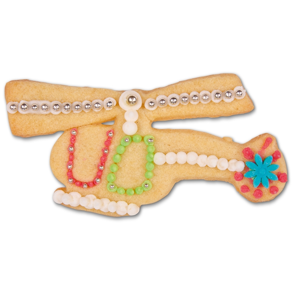 Städter - Cookie cutter Helicopter - 11 cm Städter - Cookie cutter Helicopter - 11 cm