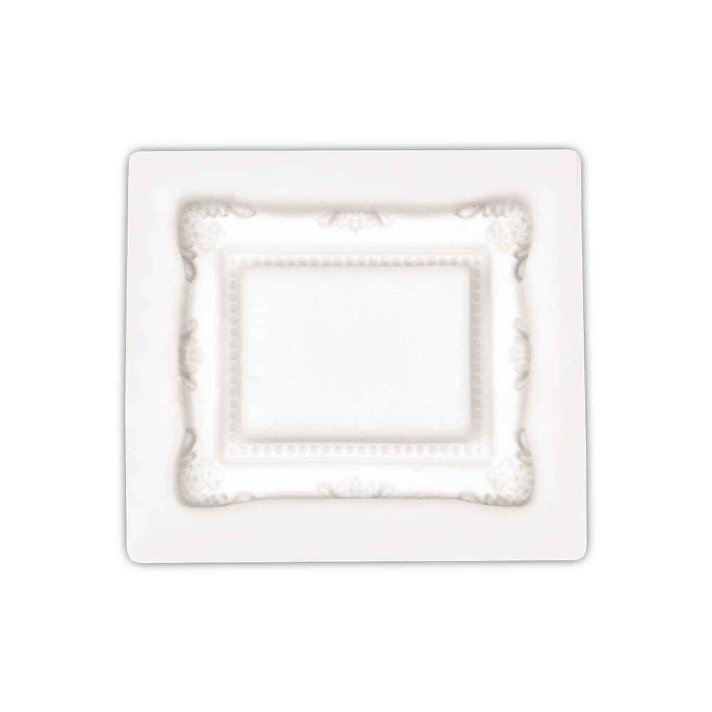 Städter - Fondant mould - Picture frame - 6,5 cm - relief shape Städter - Fondant mould - Picture frame - 6,5 cm - relief shape