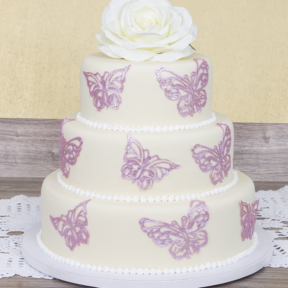 Städter - Cake board - round - white - extra strong