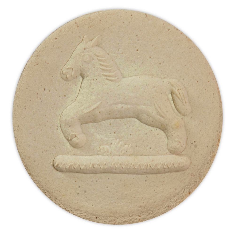 Städter - Holz-Prägeform Pferd ø 8 cm