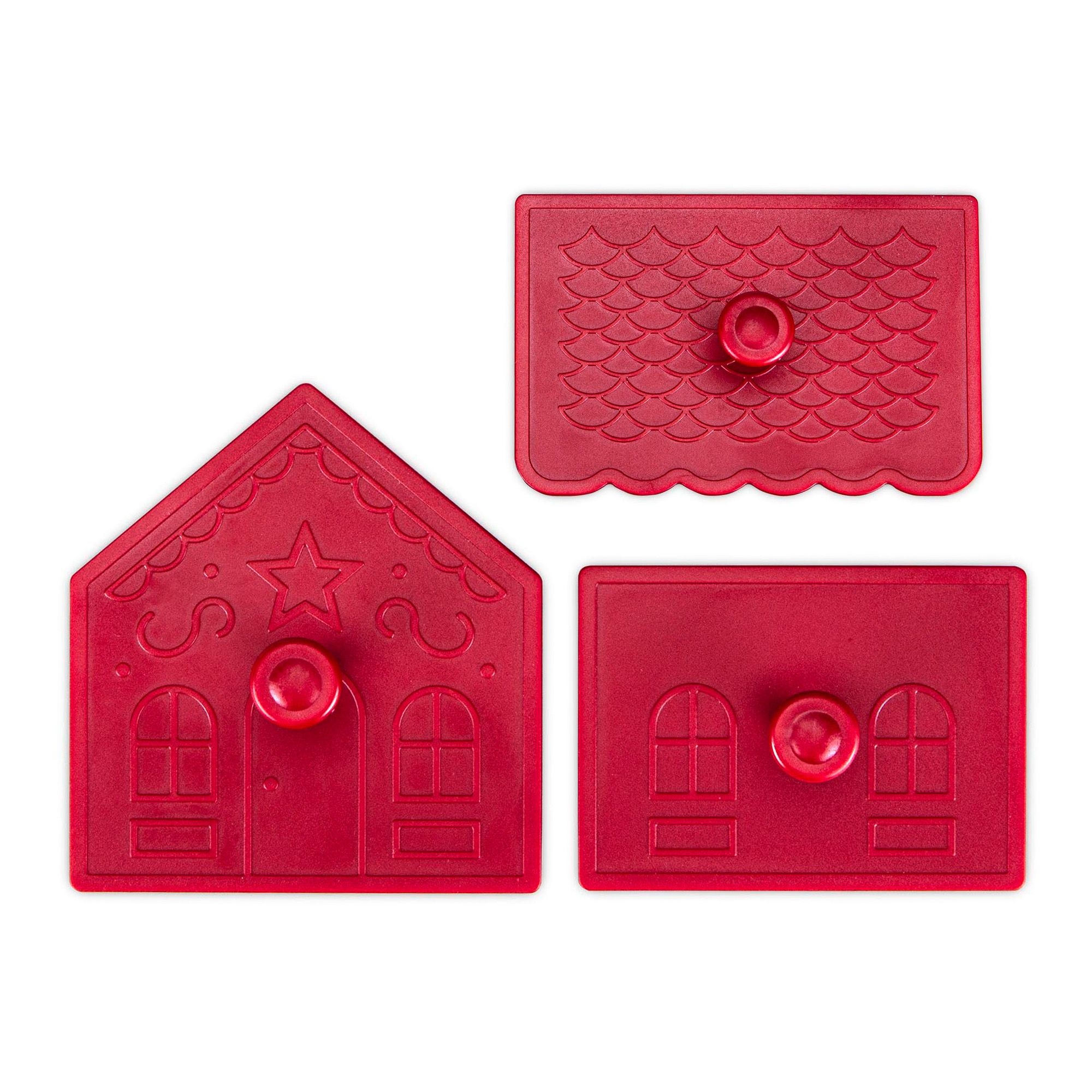 Städter - Prägeausstecher Kekshaus - 3-tlg.