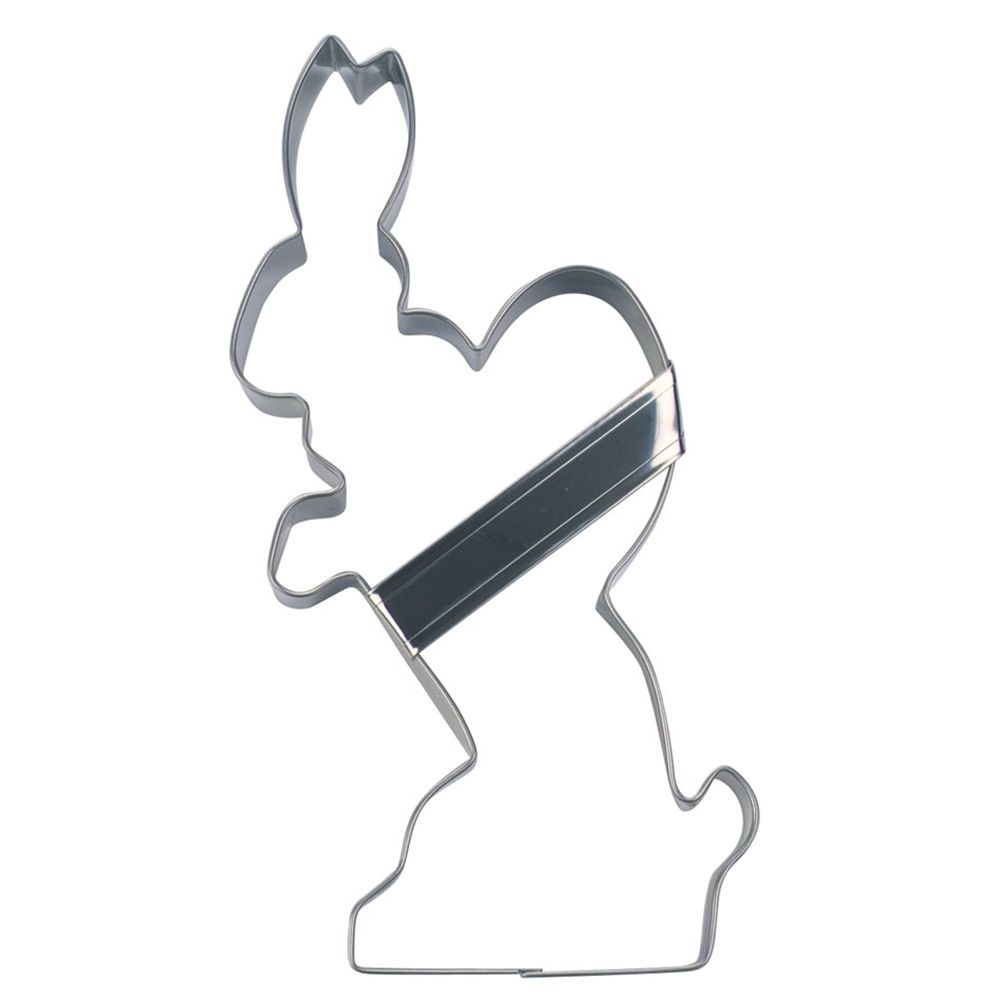 Städter - Ausstecher Hase mit Korb - 19 cm