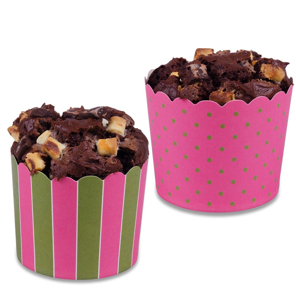 Städter - cupcake baking pan - 12 pieces - different patterns